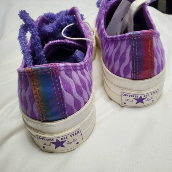 Converse Chuck 70 Granddaddy Leather Low Top Shoe Purple US 5 men/ US 7 women - Picture 5 of 13